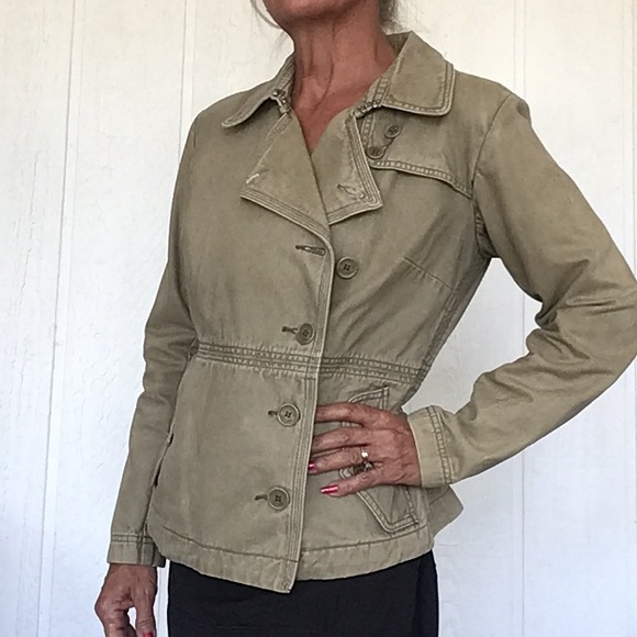 SUNDANCE WOMENS UTILITY JACKET SIZE 8 - Picture 2 of 15